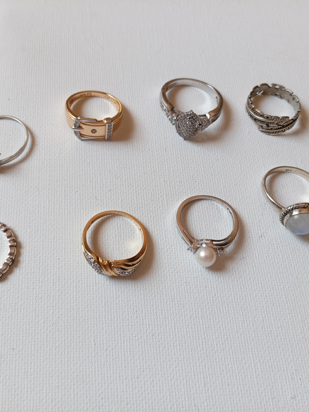 Sterling Silver Rings Bundle - Picture 2 of 5